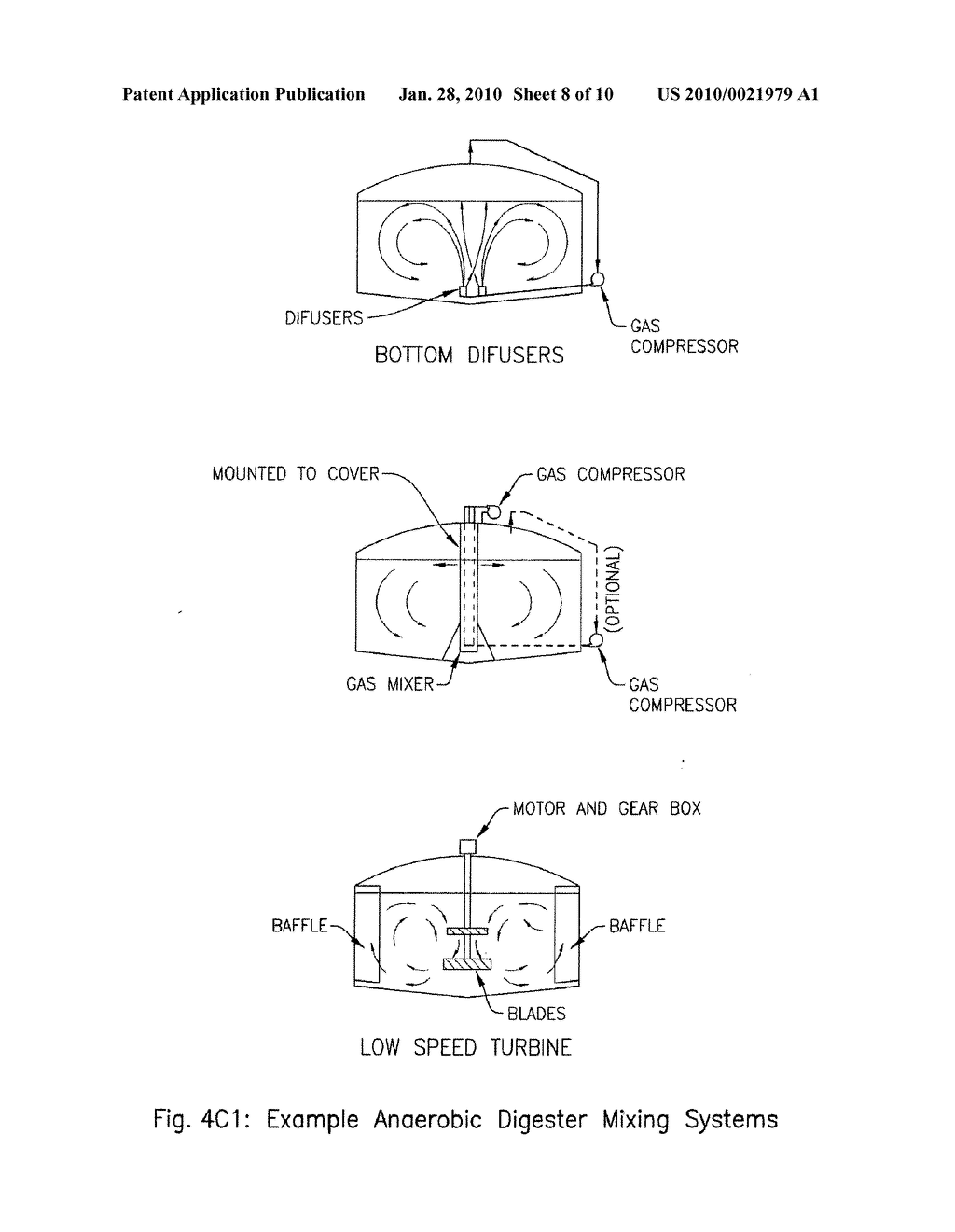 Apparatus and Process for Production of Biogas - diagram, schematic, and image 09