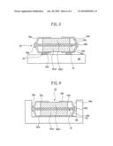 Method of fabricating electronic device having stacked chips diagram and image