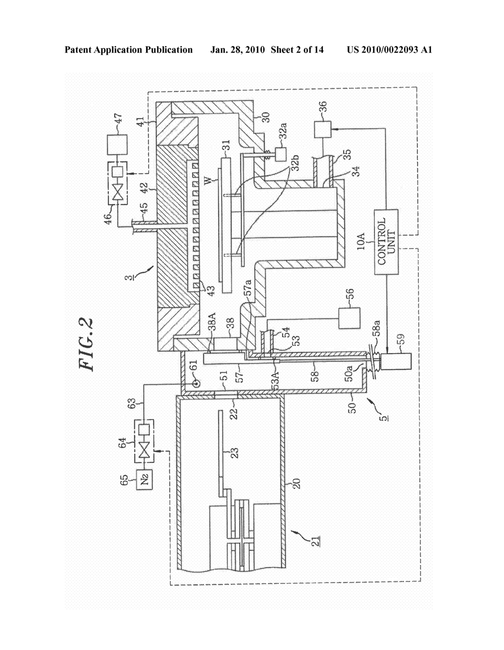 VACUUM PROCESSING APPARATUS, METHOD OF OPERATING SAME AND STORAGE MEDIUM - diagram, schematic, and image 03