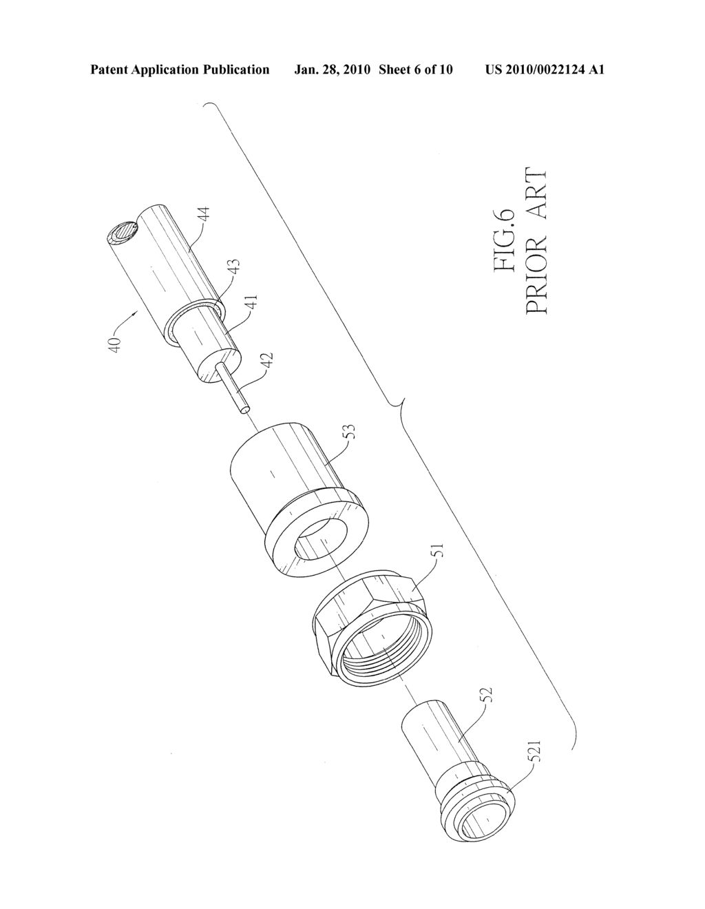 COAXIAL CABLE CONNECTOR - diagram, schematic, and image 07