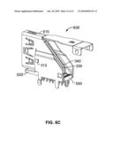 RECEPTACLE FOR ELECTRICAL CONNECTORS diagram and image