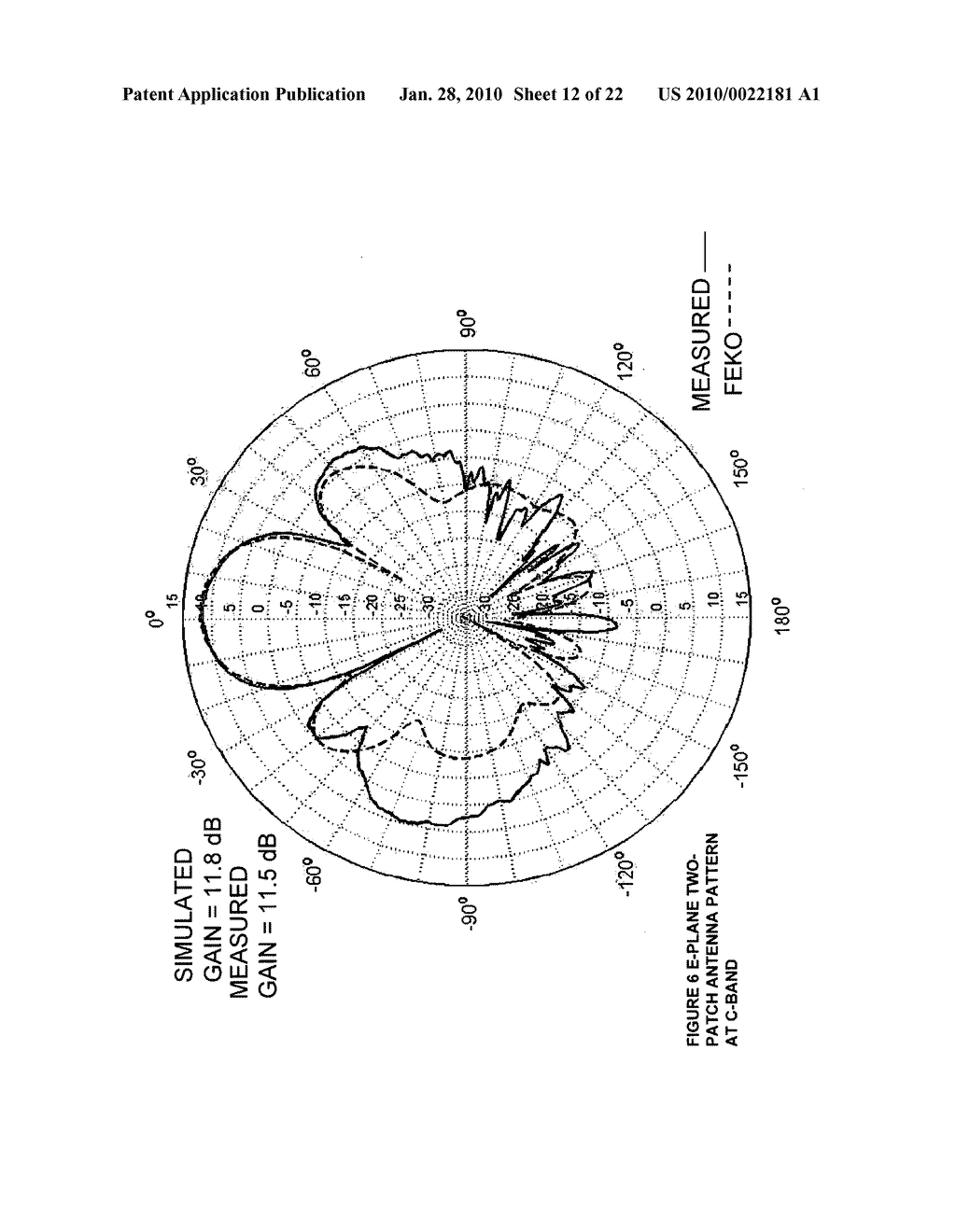 HIGH EFFICIENCY & HIGH POWER PATCH ANTENNA AND METHOD OF USING - diagram, schematic, and image 13
