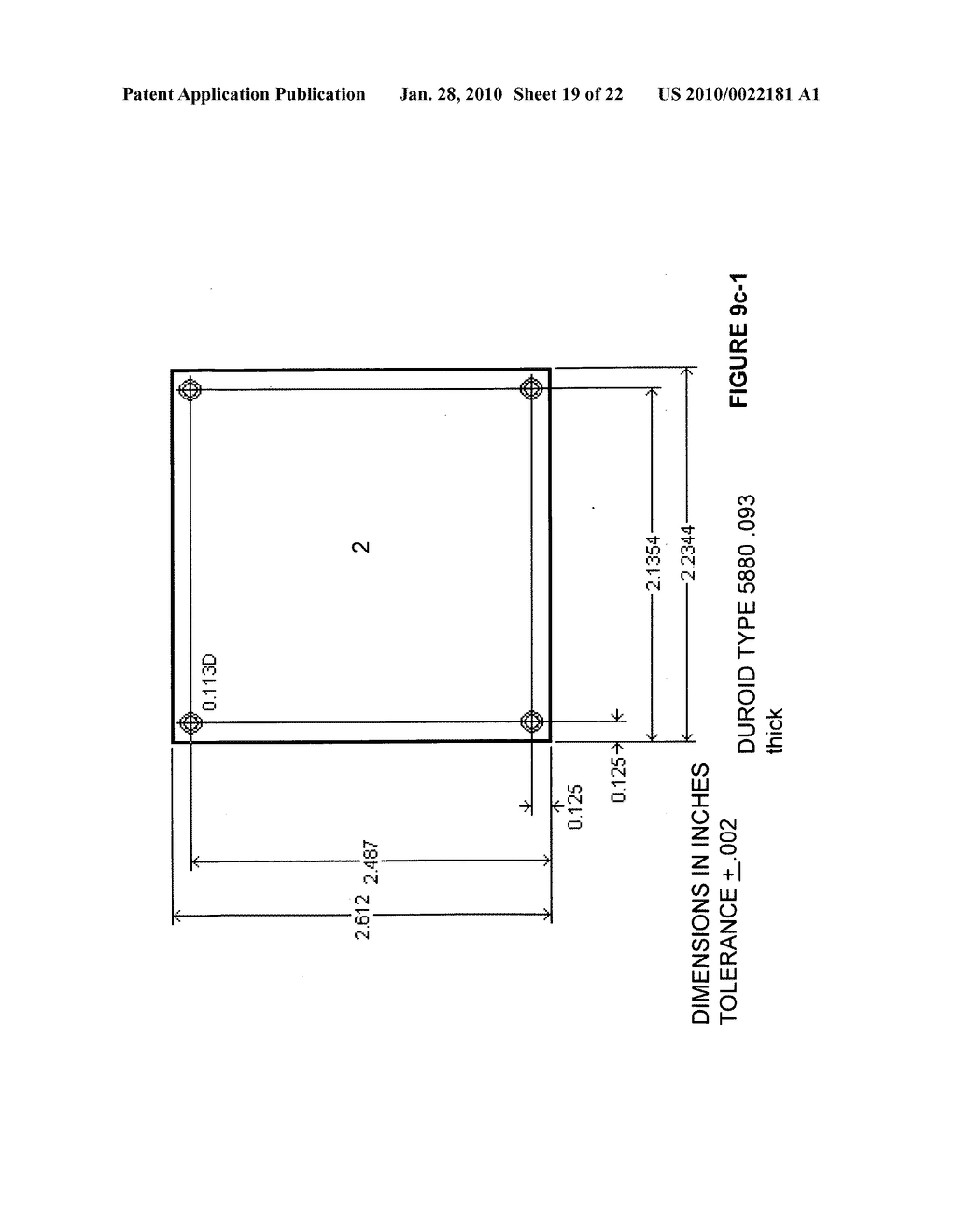 HIGH EFFICIENCY & HIGH POWER PATCH ANTENNA AND METHOD OF USING - diagram, schematic, and image 20