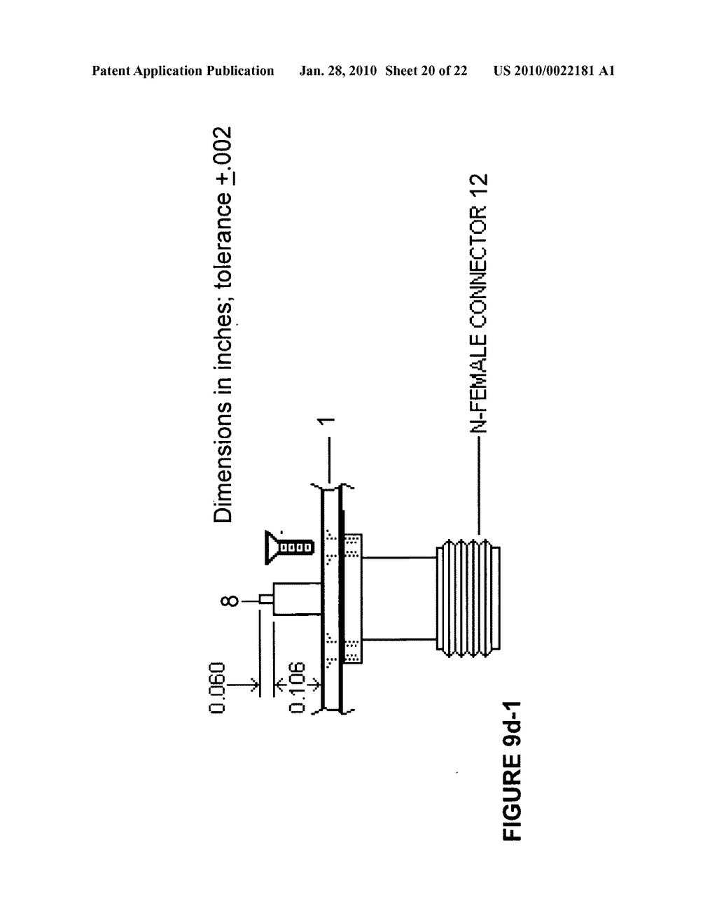 HIGH EFFICIENCY & HIGH POWER PATCH ANTENNA AND METHOD OF USING - diagram, schematic, and image 21