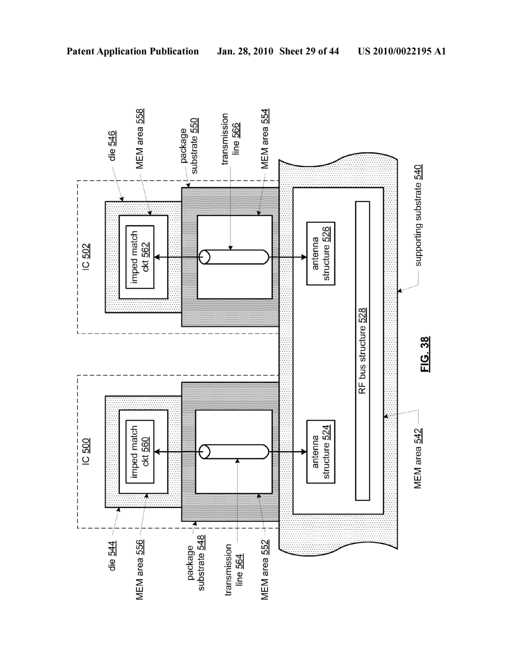 IC HAVING AN RF BUS STRUCTURE - diagram, schematic, and image 30