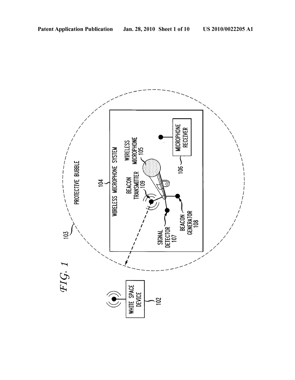 Wireless Microphone Beacon - diagram, schematic, and image 02