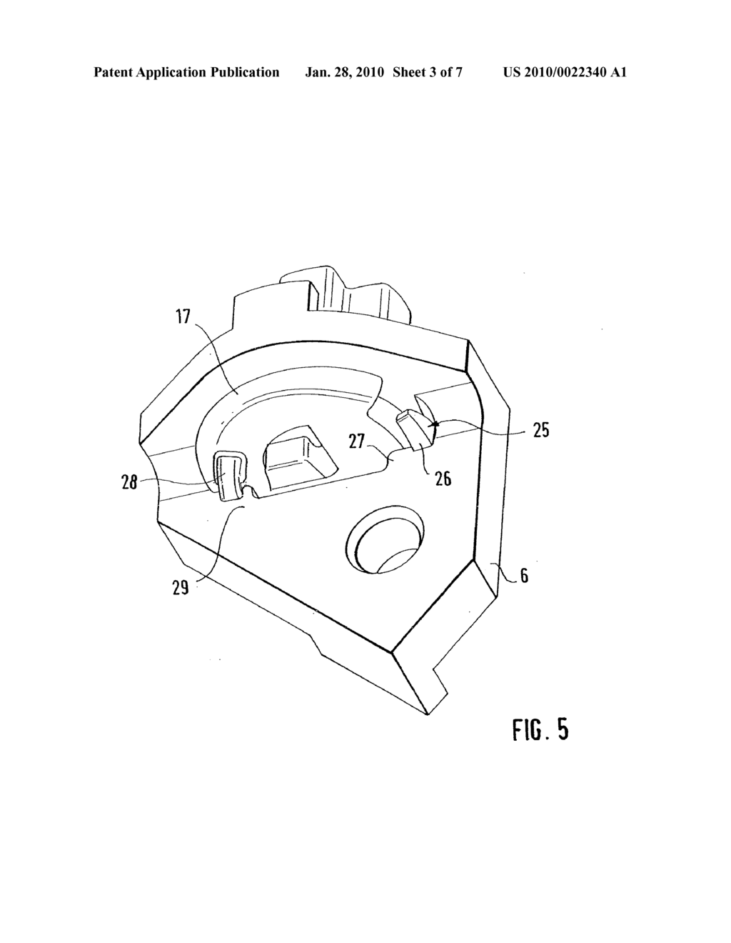 TENSIONING DEVICE FOR A TRACTION MECHANISM, PARTICULARLY A BELT OR A CHAIN - diagram, schematic, and image 04