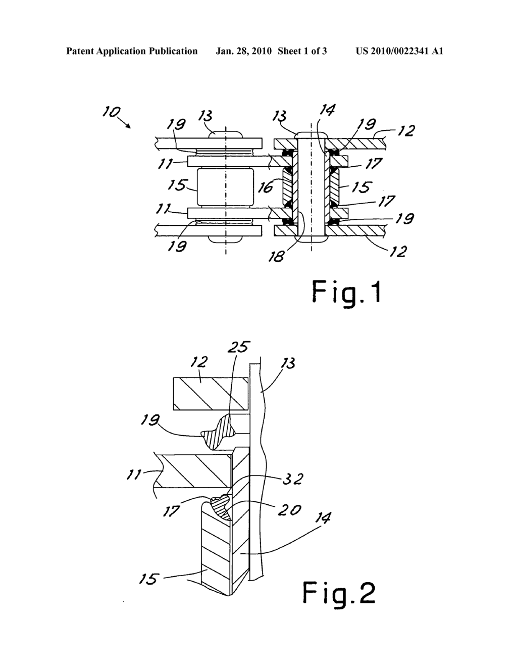 Chain With Lubricant sealing gaskets - diagram, schematic, and image 02