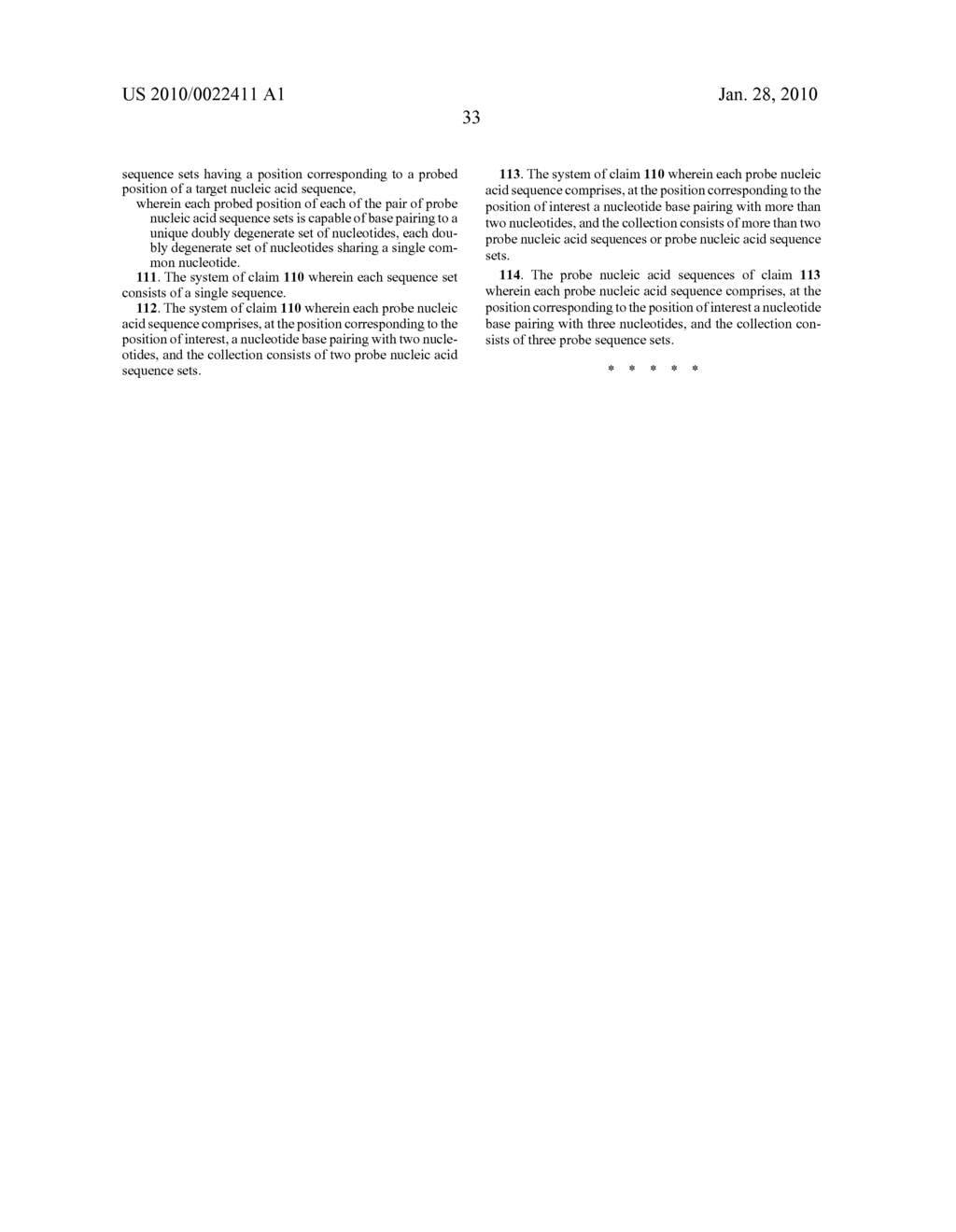 Method and sequences for determinate nucleic acid hybridization - diagram, schematic, and image 36