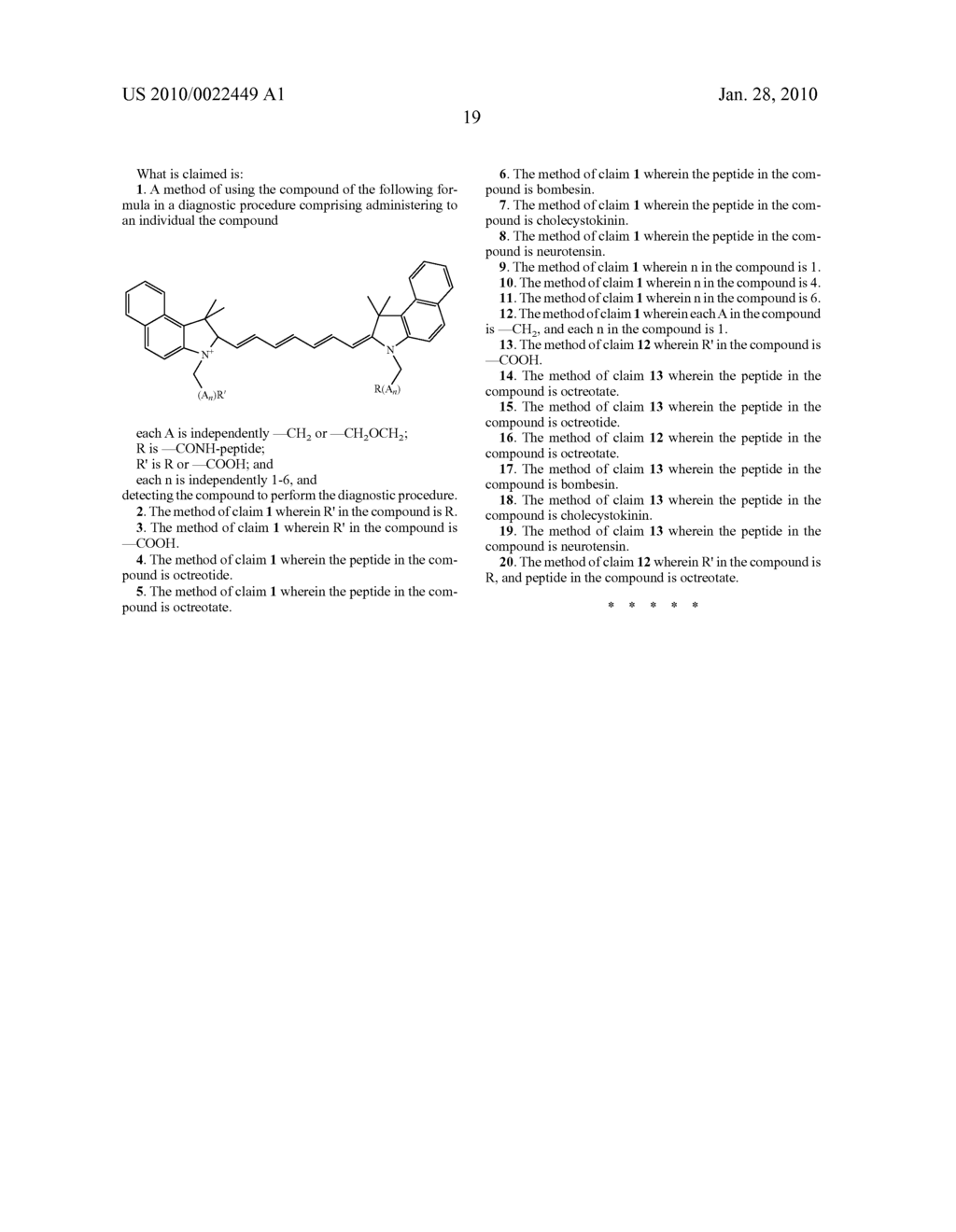 RECEPTOR-AVID EXOGENOUS OPTICAL CONTRAST AND THERAPEUTIC AGENTS - diagram, schematic, and image 34