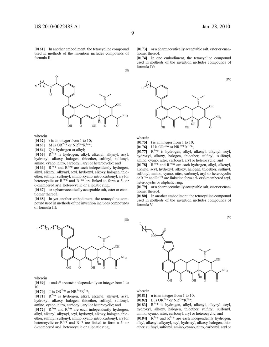 Substituted Tetracycline Compounds - diagram, schematic, and image 10