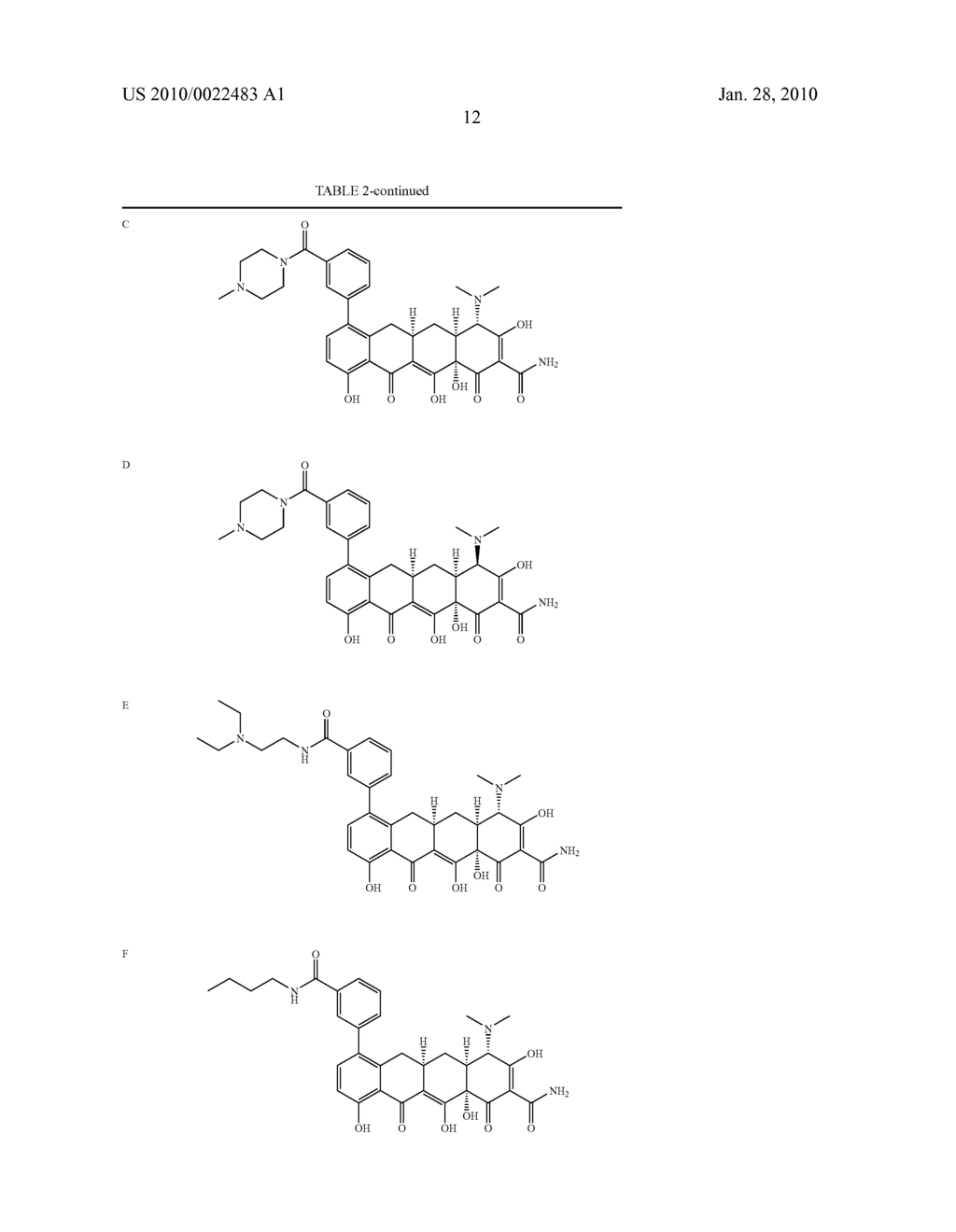 Substituted Tetracycline Compounds - diagram, schematic, and image 13