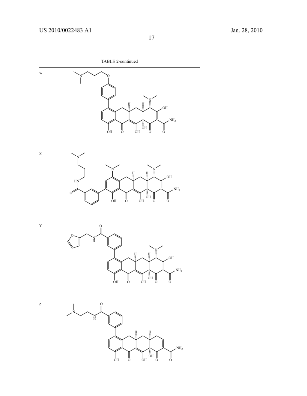 Substituted Tetracycline Compounds - diagram, schematic, and image 18