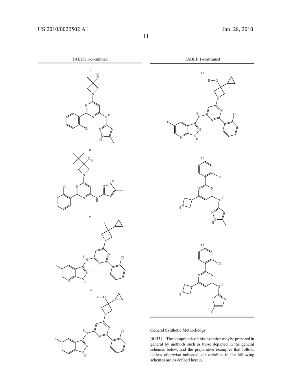 AMINOPYRIDINES AND AMINOPYRIMIDINES USEFUL AS INHIBITORS OF PROTEIN KINASES - diagram, schematic, and image 12