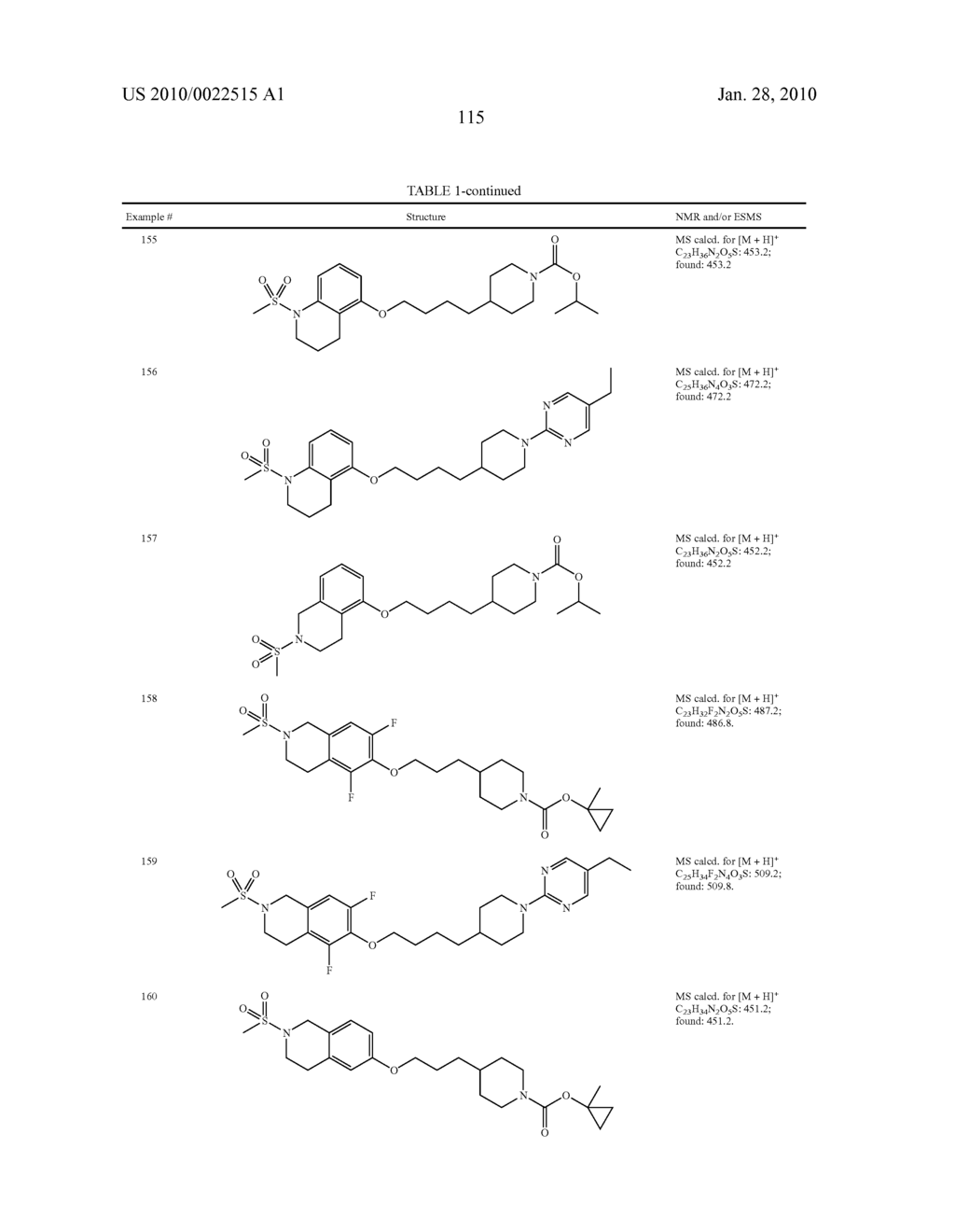 COMPOUNDS AND COMPOSITIONS AS MODULATORS OF GPR119 ACTIVITY - diagram, schematic, and image 116