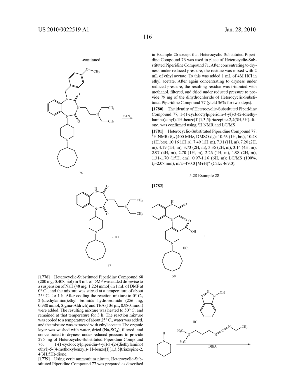 HETEROCYCLIC-SUBSTITUTED PIPERIDINE COMPOUNDS AND THE USES THEREOF - diagram, schematic, and image 117