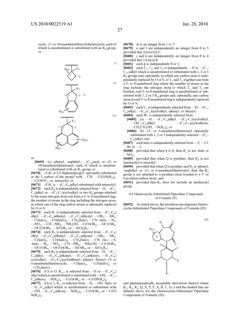 HETEROCYCLIC-SUBSTITUTED PIPERIDINE COMPOUNDS AND THE USES THEREOF - diagram, schematic, and image 28