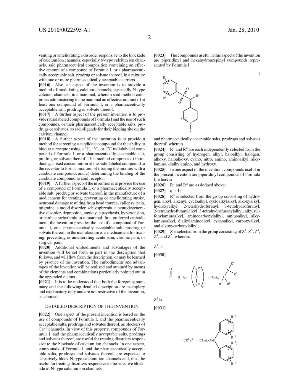 Benzenesulfonamide Compounds and Their Use as Blockers of Calcium Channels - diagram, schematic, and image 03