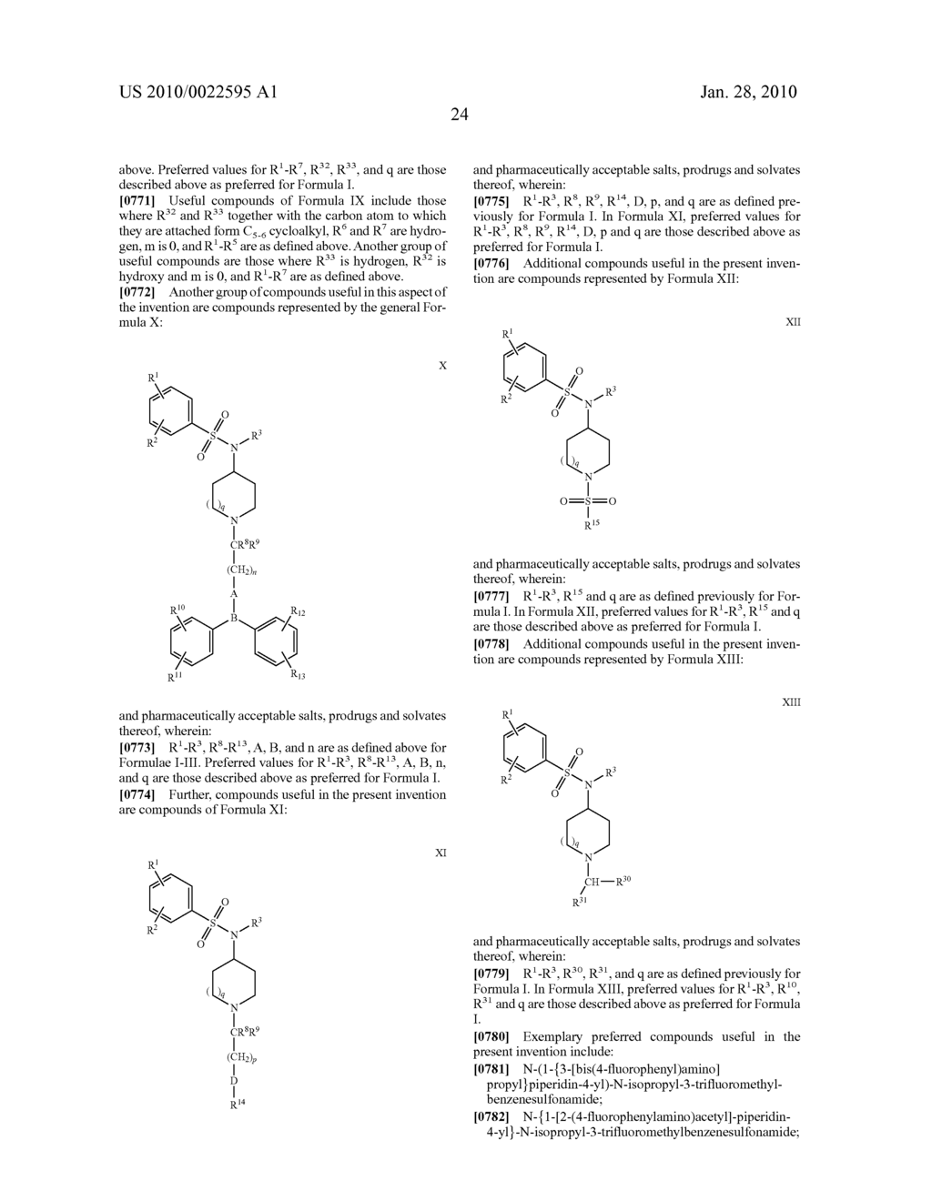 Benzenesulfonamide Compounds and Their Use as Blockers of Calcium Channels - diagram, schematic, and image 25