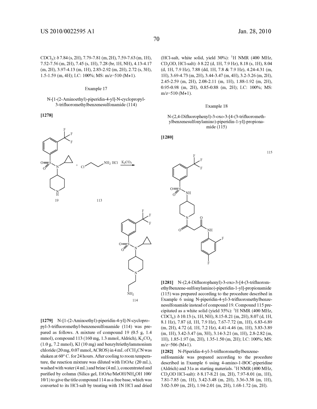 Benzenesulfonamide Compounds and Their Use as Blockers of Calcium Channels - diagram, schematic, and image 71