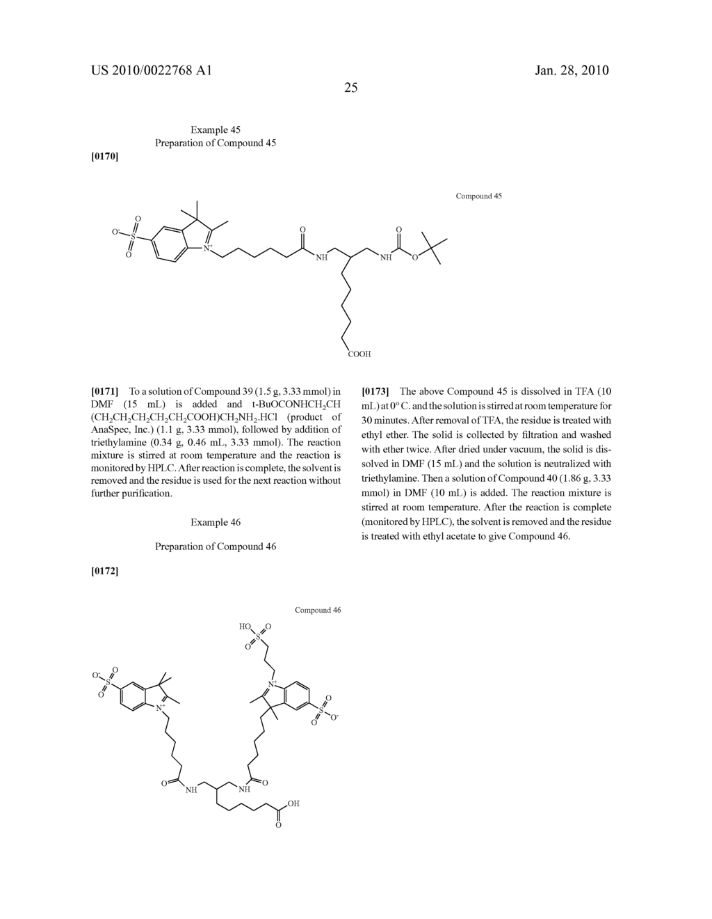 Reactive 1,3'-crosslinked carbocyanines and their bioconjugates - diagram, schematic, and image 43