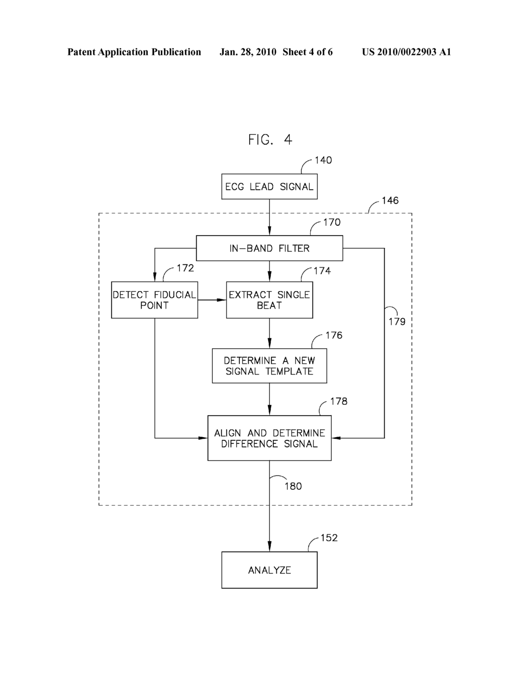 SYSTEM AND METHOD FOR SIGNAL QUALITY INDICATION AND FALSE ALARM REDUCTION IN ECG MONITORING SYSTEMS - diagram, schematic, and image 05