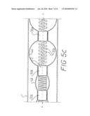 INFLATABLE CHAMBER DEVICE FOR MOTION THROUGH A PASSAGE diagram and image