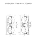 INFLATABLE CHAMBER DEVICE FOR MOTION THROUGH A PASSAGE diagram and image