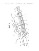 Syringe-attached topical anesthetic dispenser diagram and image