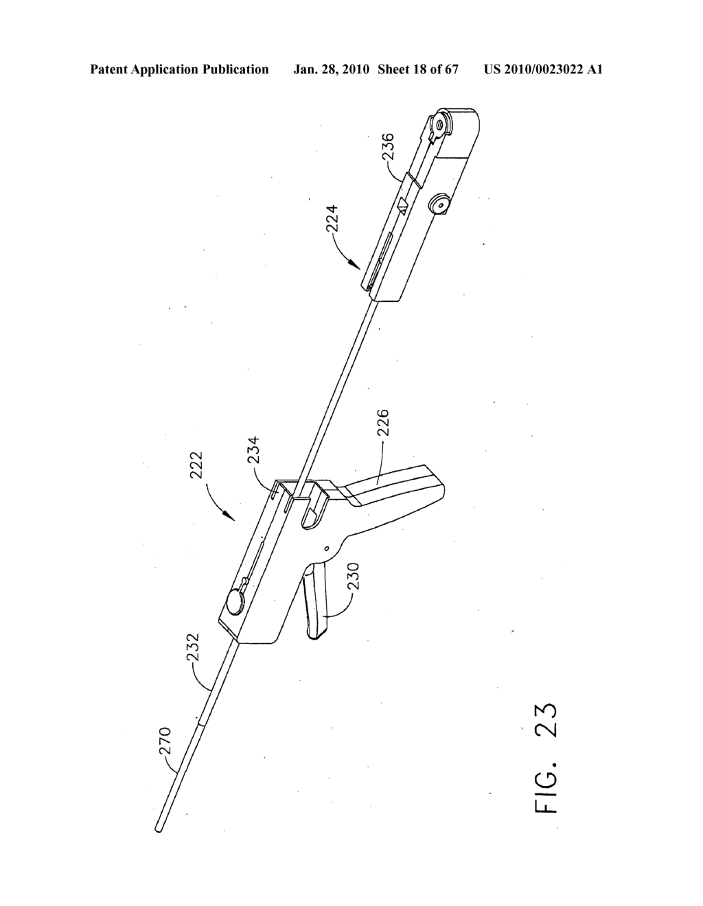 RELOADABLE LAPAROSCOPIC FASTENER DEPLOYING DEVICE WITH DISPOSABLE CARTRIDGE USE IN A GASTRIC VOLUME REDUCTION PROCEDURE - diagram, schematic, and image 19