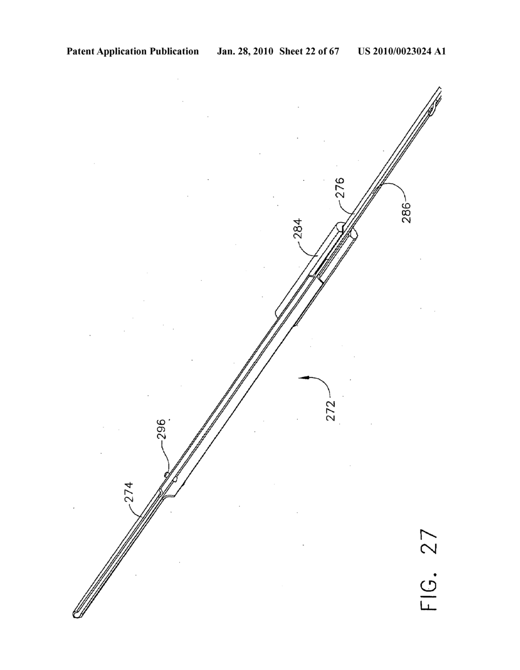 RELOADABLE LAPAROSCOPIC FASTENER DEPLOYING DEVICE WITH DISPOSABLE CARTRIDGE FOR USE IN A GASTRIC VOLUME REDUCTION PROCEDURE - diagram, schematic, and image 23