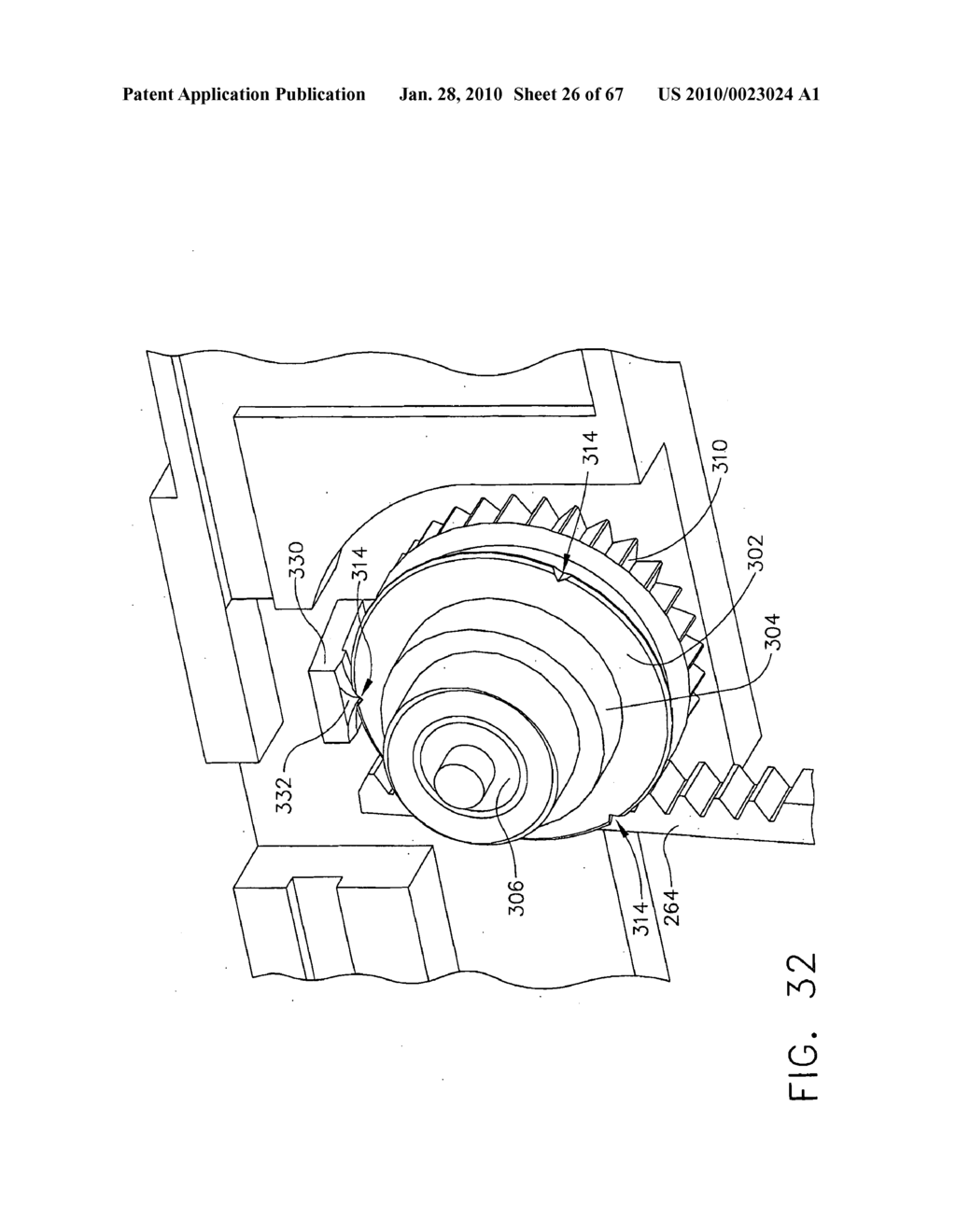 RELOADABLE LAPAROSCOPIC FASTENER DEPLOYING DEVICE WITH DISPOSABLE CARTRIDGE FOR USE IN A GASTRIC VOLUME REDUCTION PROCEDURE - diagram, schematic, and image 27