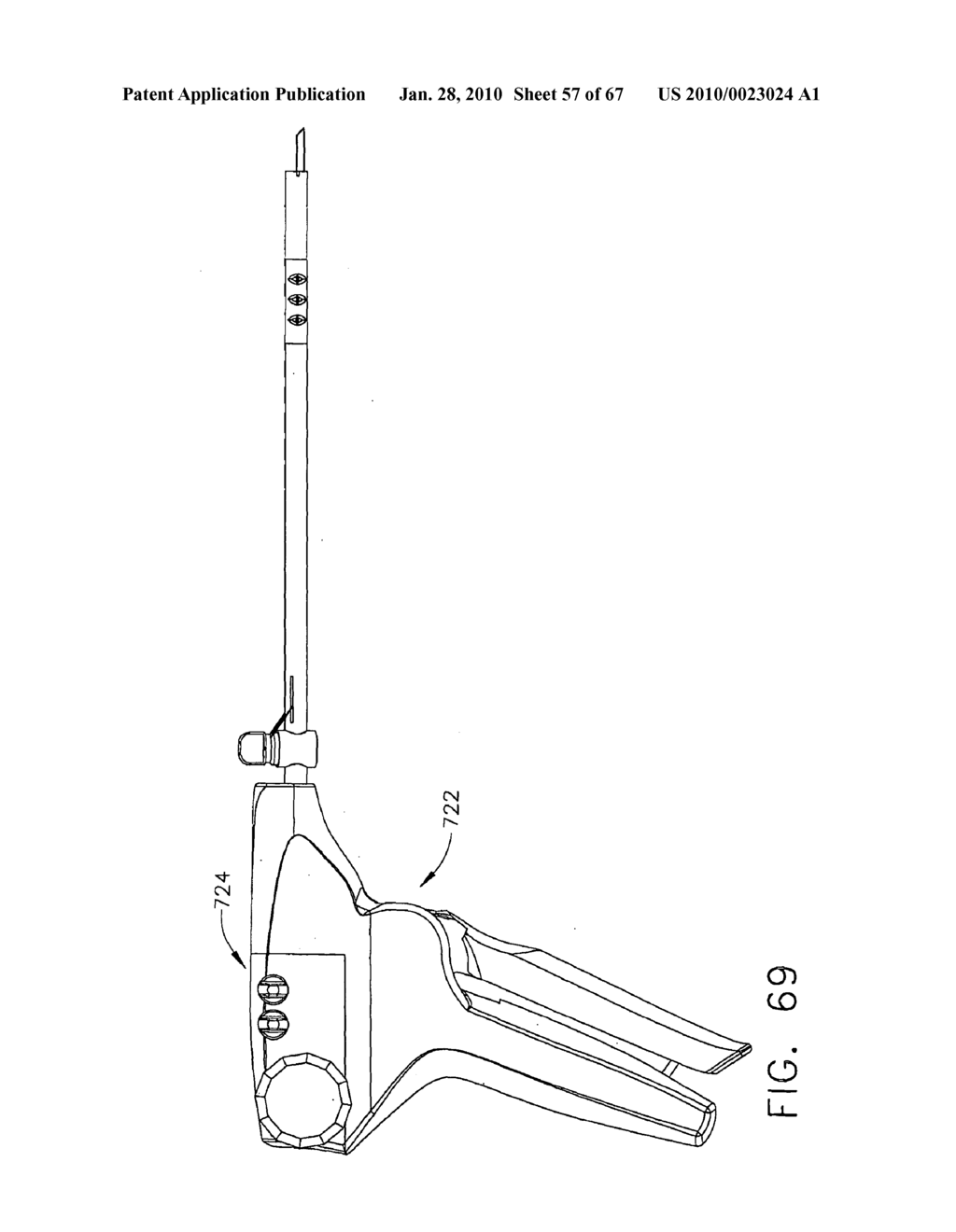 RELOADABLE LAPAROSCOPIC FASTENER DEPLOYING DEVICE WITH DISPOSABLE CARTRIDGE FOR USE IN A GASTRIC VOLUME REDUCTION PROCEDURE - diagram, schematic, and image 58