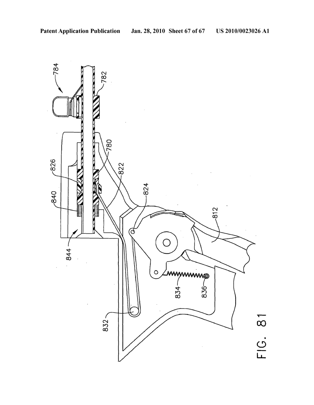 RELOADABLE LAPAROSCOPIC FASTENER DEPLOYING DEVICE WITH DISPOSABLE CARTRIDGE FOR USE IN A GASTRIC VOLUME REDUCTION PROCEDURE - diagram, schematic, and image 68