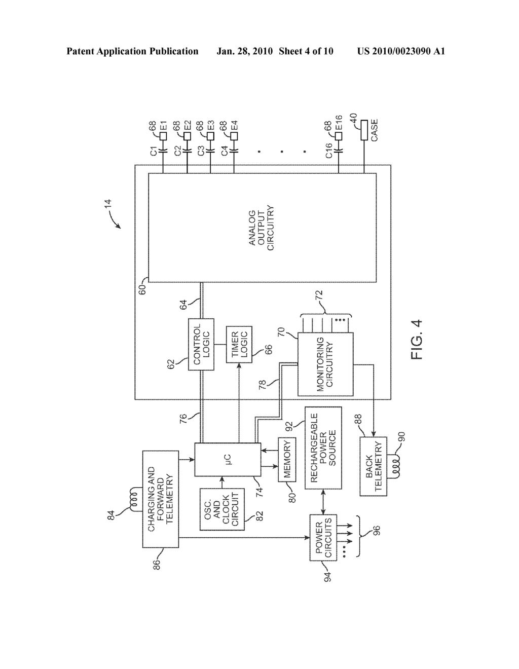 SYSTEM AND METHOD FOR AVOIDING, REVERSING, AND MANAGING NEUROLOGICAL ACCOMODATION TO ELETRICAL STIMULATION - diagram, schematic, and image 05