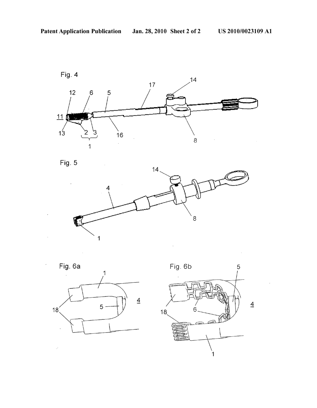 Device for the application of compression sleeves - diagram, schematic, and image 03