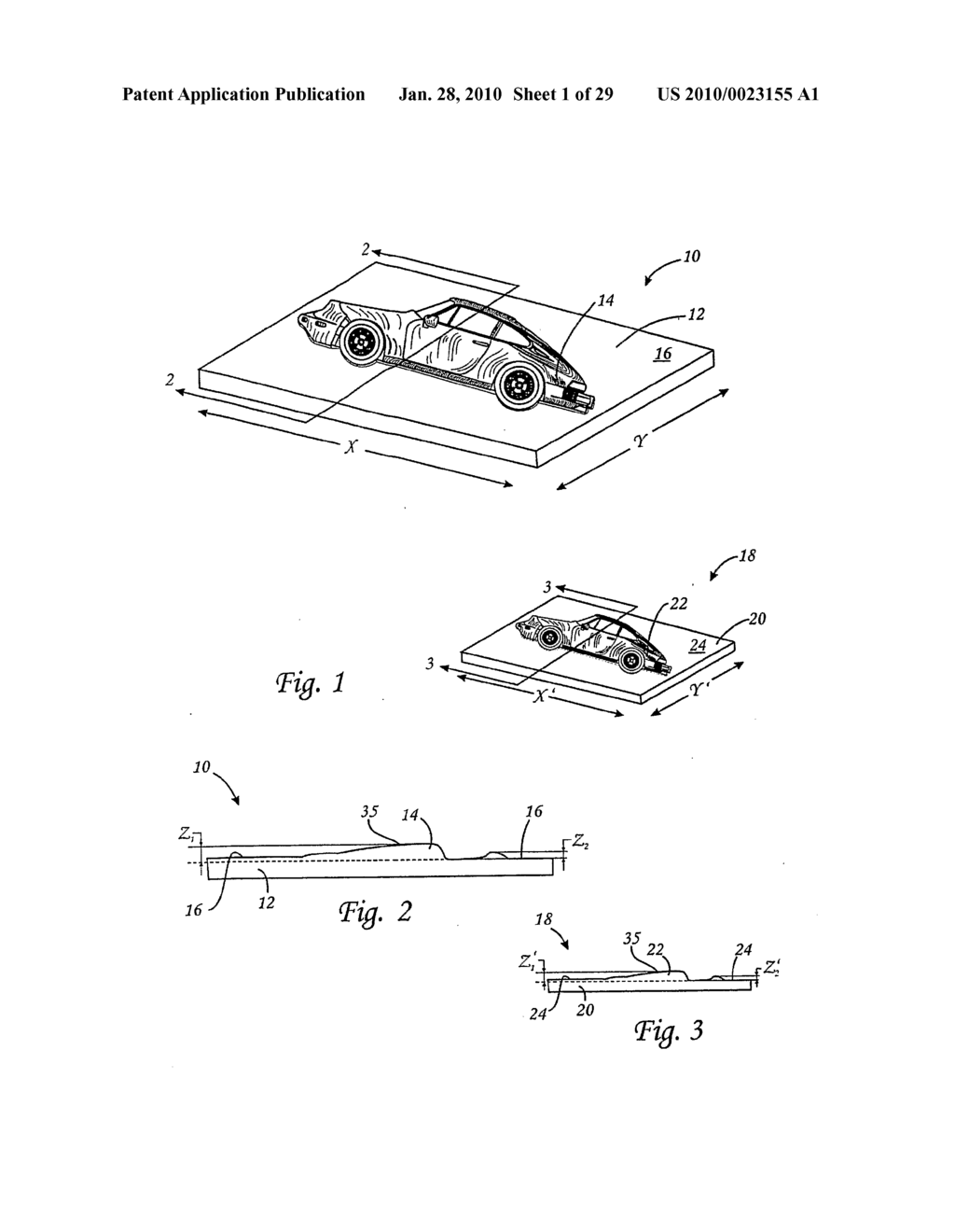 METHOD FOR THE AUTOMATED PRODUCTION OF THREE-DIMENSIONAL OBJECTS AND TEXTURED SUBSTRATES FROM TWO-DIMENSIONAL OR THREE-DIMENSIONAL OBJECTS - diagram, schematic, and image 02