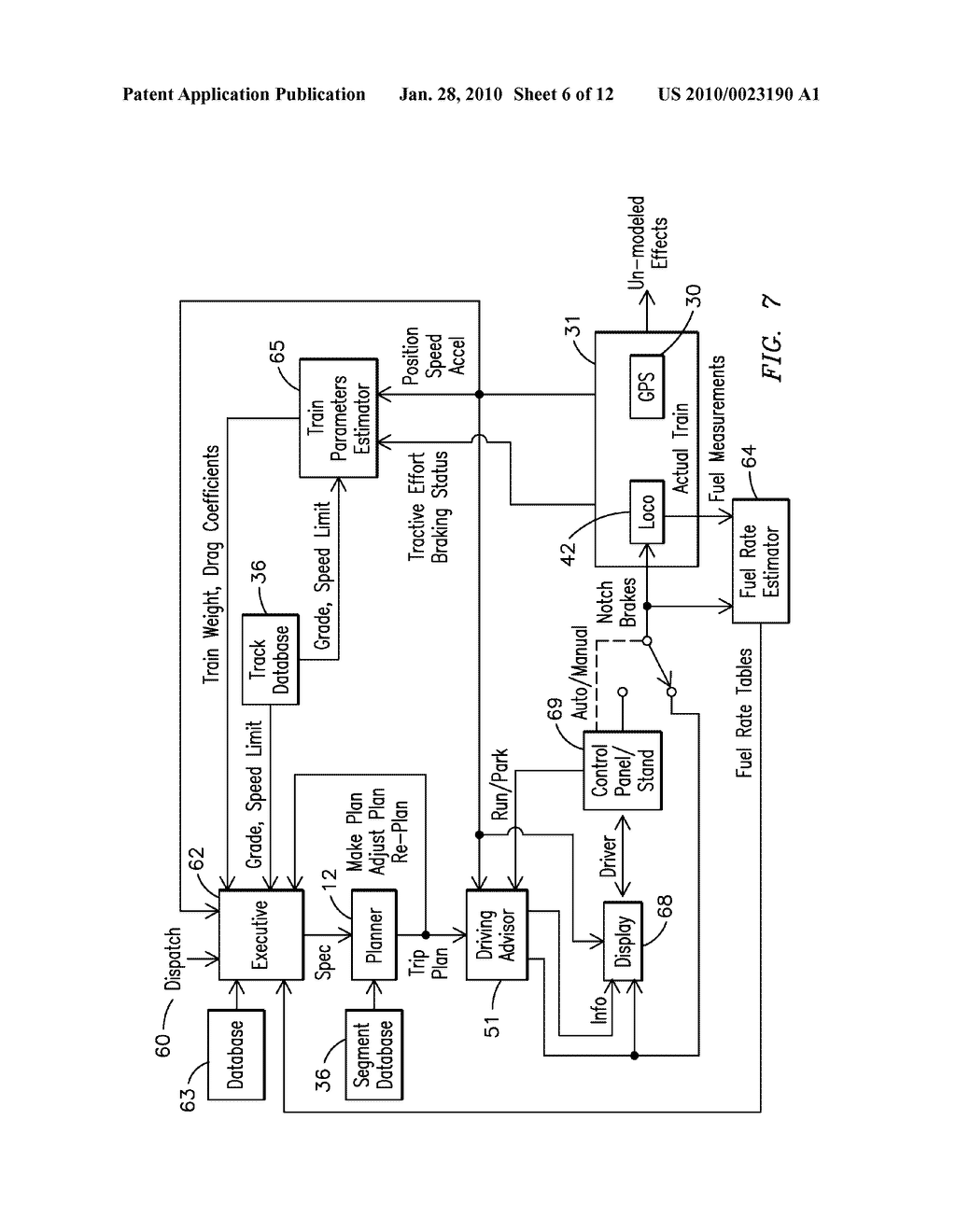 TRIP OPTIMIZER METHOD, SYSTEM AND COMPUTER SOFTWARE CODE FOR OPERATING A RAILROAD TRAIN TO MINIMIZE WHEEL AND TRACK WEAR - diagram, schematic, and image 07