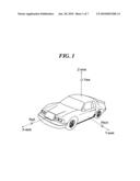 METHOD AND APPARATUS FOR RECORDING THE ROTATION ANGLE OF A VEHICLE diagram and image