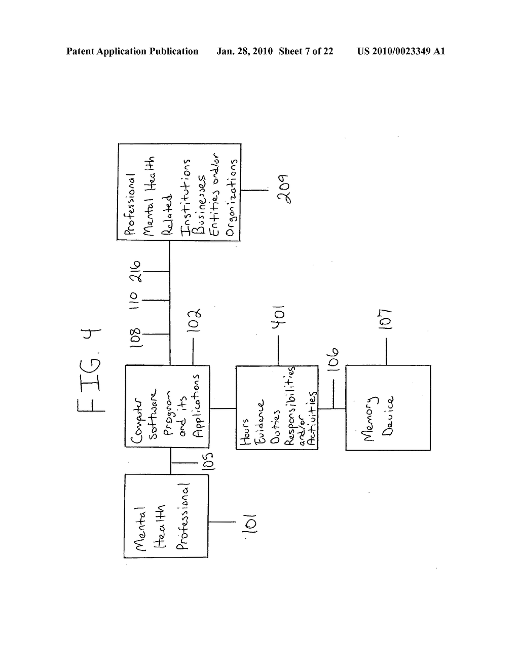 Computer software program for mental health professionals - diagram, schematic, and image 08