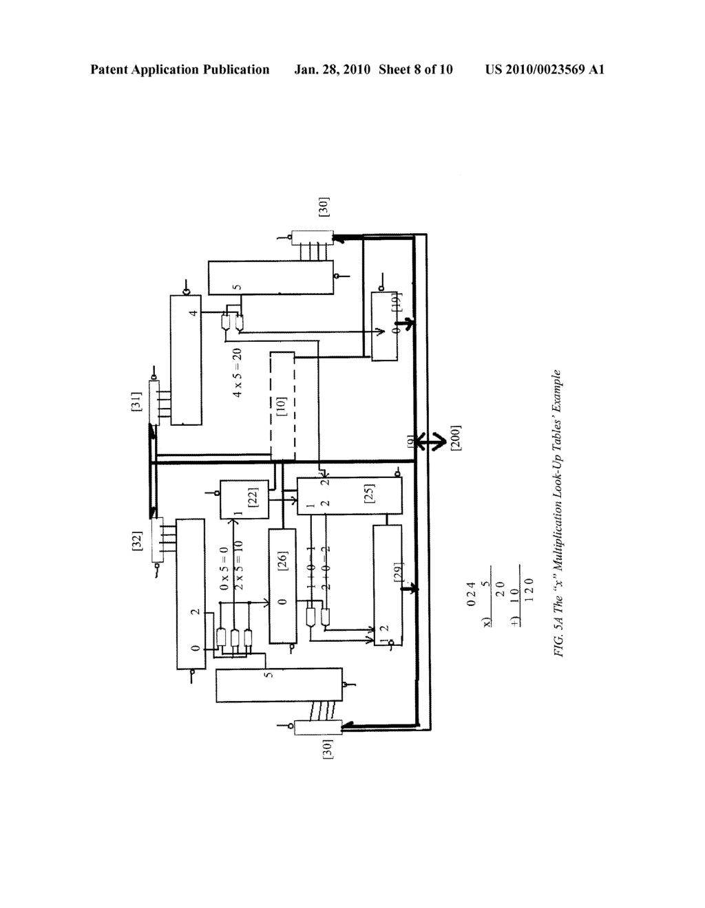 METHOD FOR COMPUTERIZED ARITHMETIC OPERATIONS - diagram, schematic, and image 09