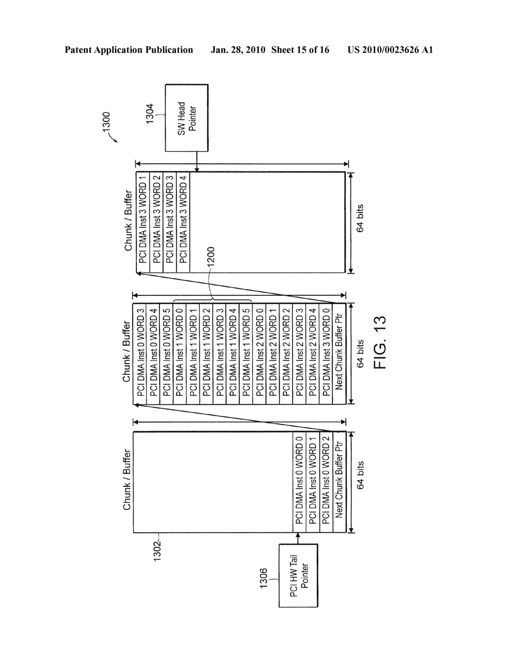 METHOD AND APPARATUS FOR REDUCING HOST OVERHEAD IN A SOCKET SERVER IMPLEMENTATION - diagram, schematic, and image 16