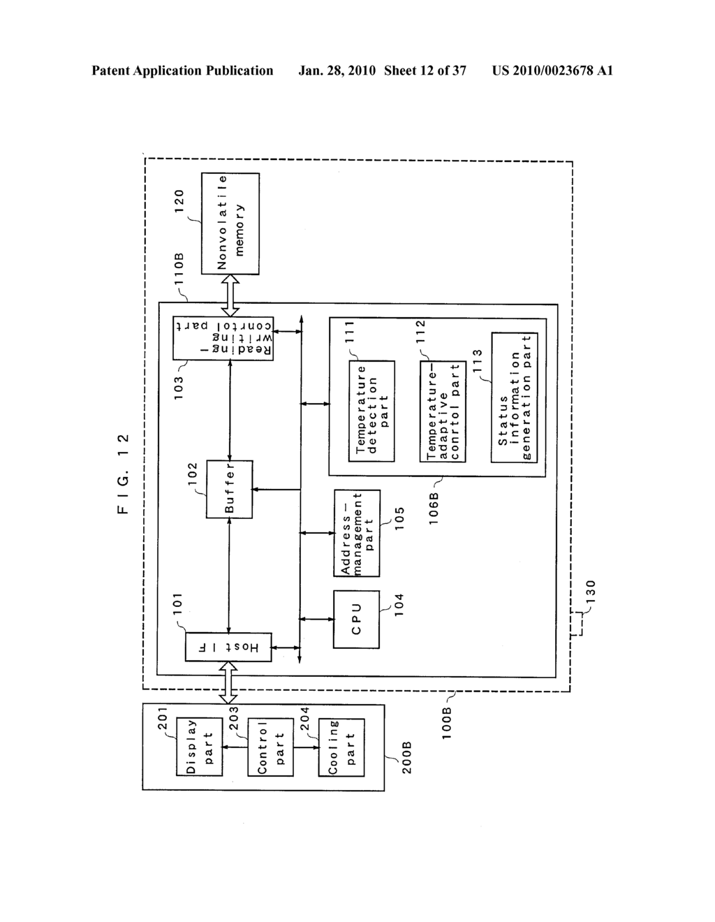 NONVOLATILE MEMORY DEVICE, NONVOLATILE MEMORY SYSTEM, AND ACCESS DEVICE - diagram, schematic, and image 13