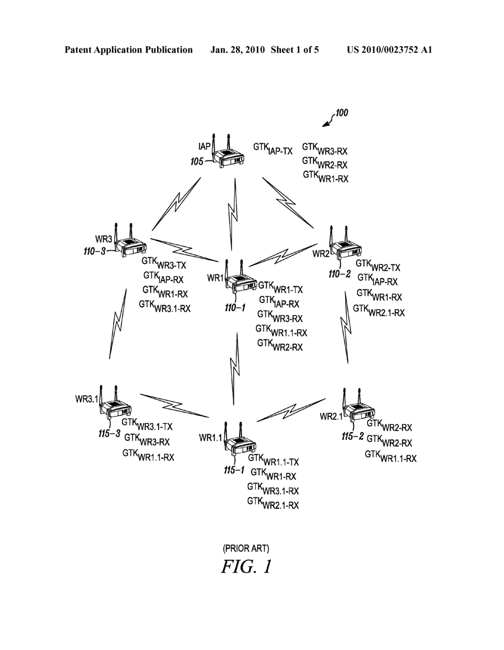 METHOD AND DEVICE FOR TRANSMITTING GROUPCAST DATA IN A WIRELESS MESH COMMUNICATION NETWORK - diagram, schematic, and image 02
