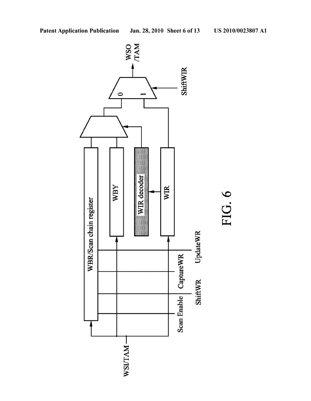 TEST DEVICE AND METHOD FOR THE SOC TEST ARCHITECTURE - diagram, schematic, and image 07