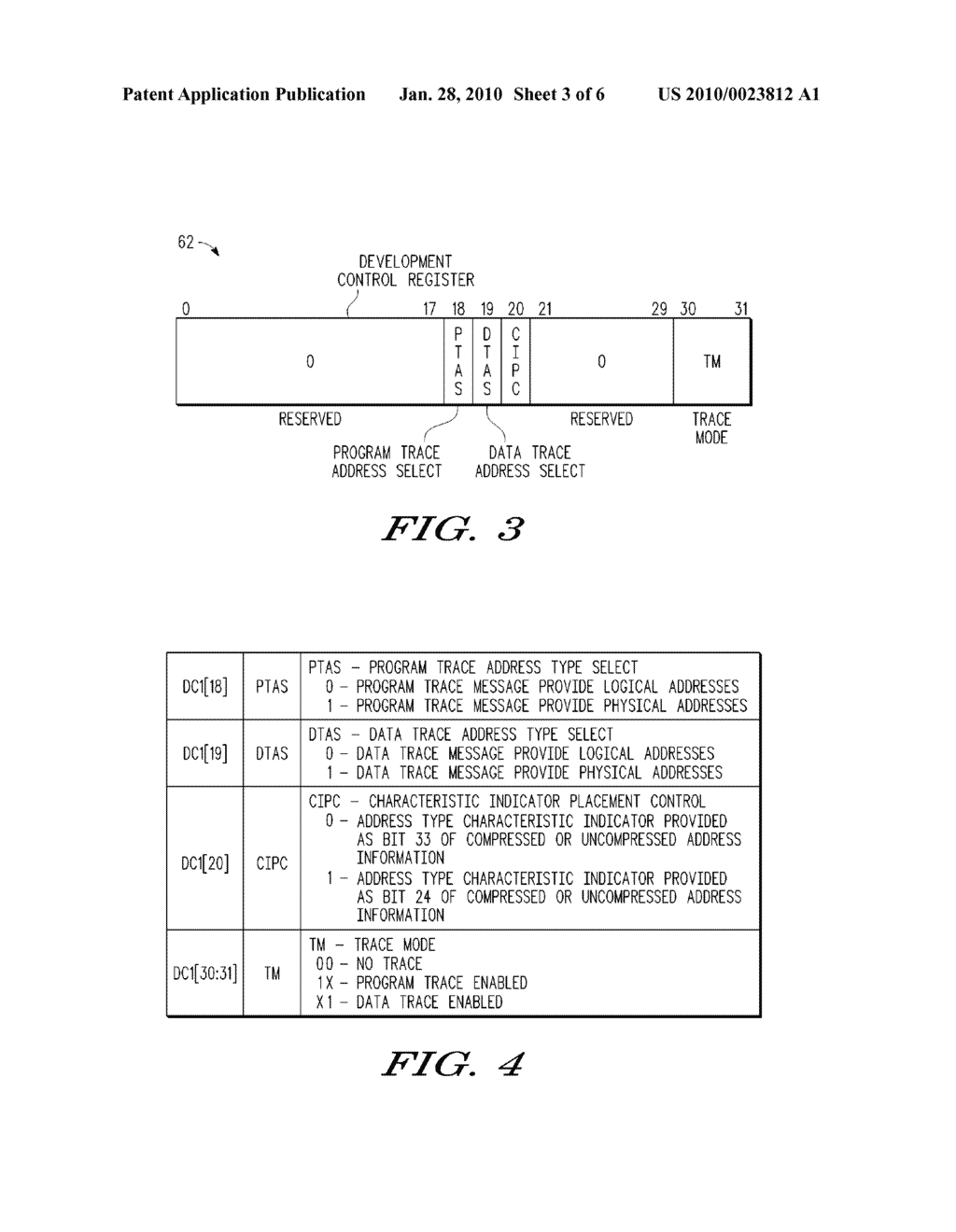 DEBUG TRACE MESSAGING WITH ONE OR MORE CHARACTERISTIC INDICATORS - diagram, schematic, and image 04