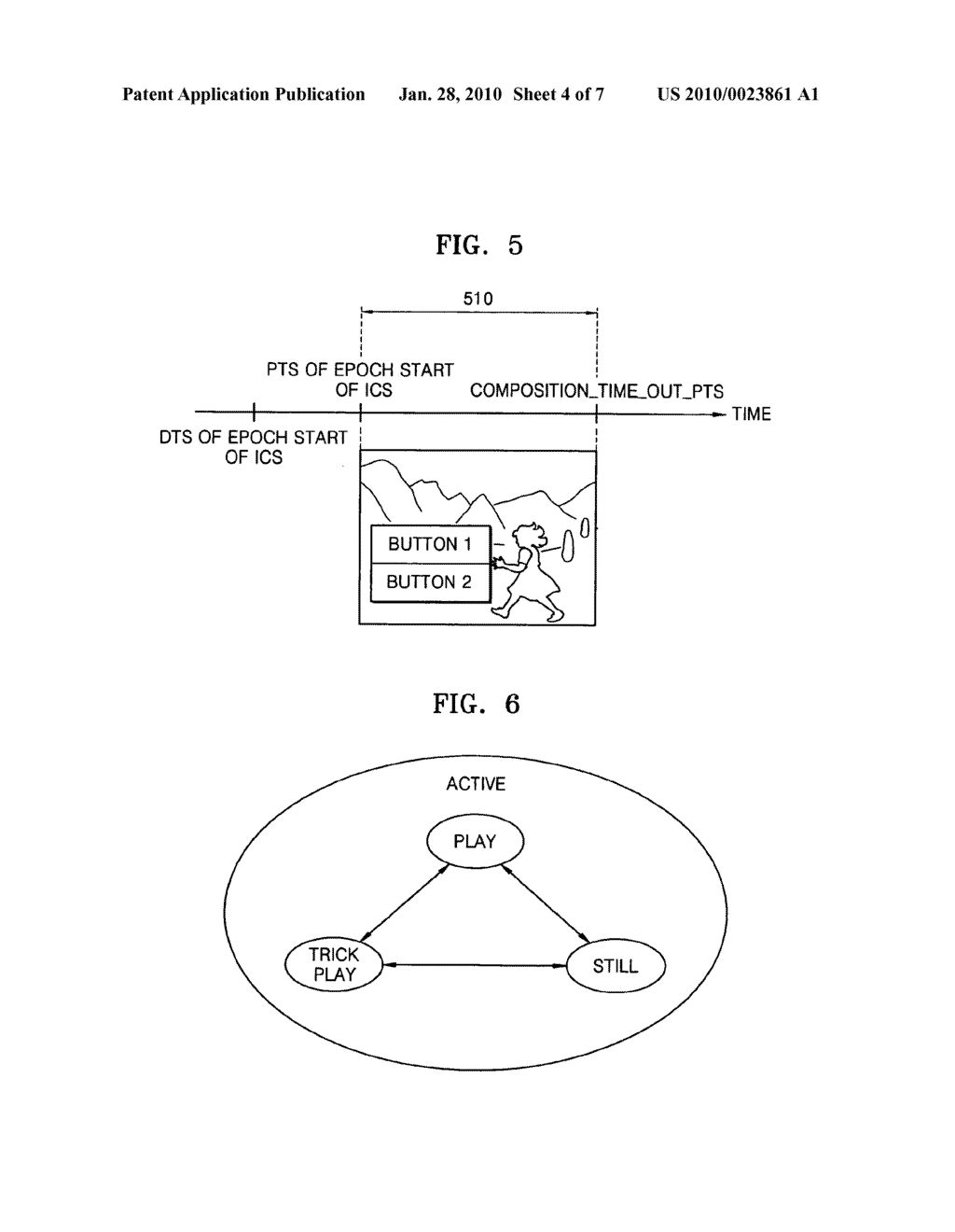 INFORMATION STORAGE MEDIUM CONTAINING INTERACTIVE GRAPHICS STREAM FOR CHANGE OF AV DATA REPRODUCING STATE, AND REPRODUCING METHOD AND APPARATUS THEREOF - diagram, schematic, and image 05