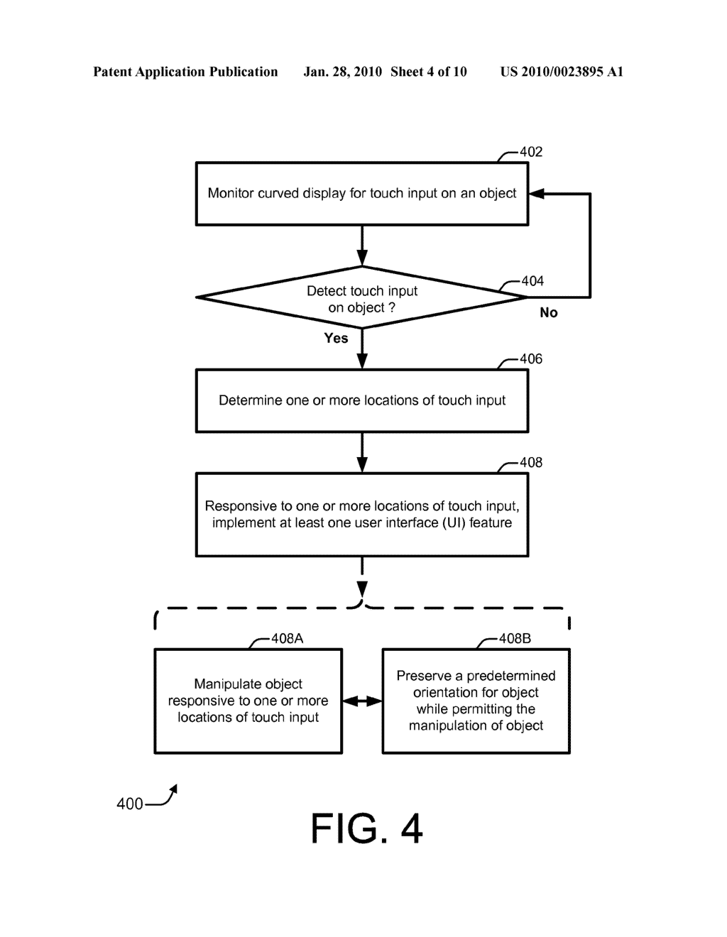 Touch Interaction with a Curved Display - diagram, schematic, and image 05