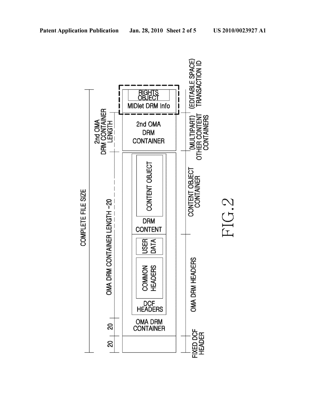 APPARATUS AND METHOD FOR MIDLET SUITE MANAGEMENT USING DRM IN A MOBILE COMMUNICATION SYSTEM - diagram, schematic, and image 03
