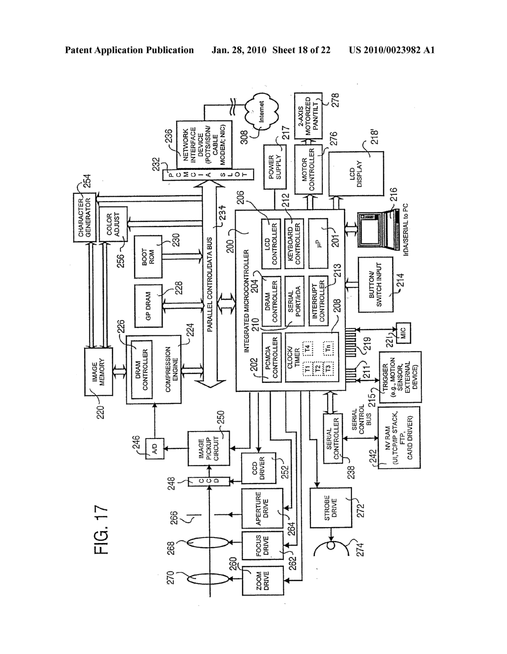 CAMERA CONNECTIBLE TO CCTV NETWORK - diagram, schematic, and image 19